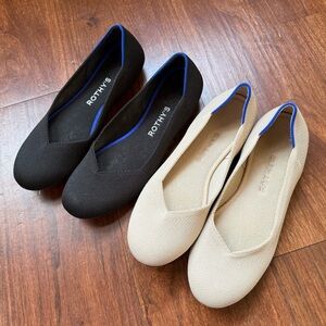 BUNDLE: 2 Pairs of Rothy’s Ballet Flats Sz 7